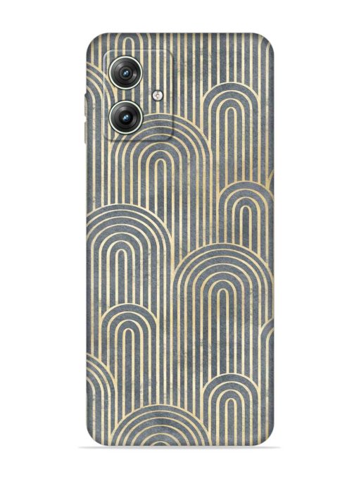 Art Deco Style Embossed Soft Silicone Case for Motorola Moto G64 (5G) Zapvi