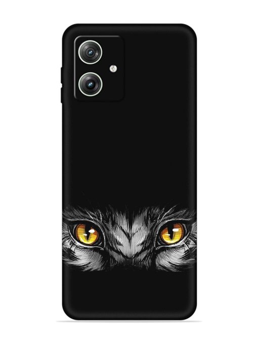 Scary Eye Embossed Soft Silicone Case for Motorola Moto G64 (5G)