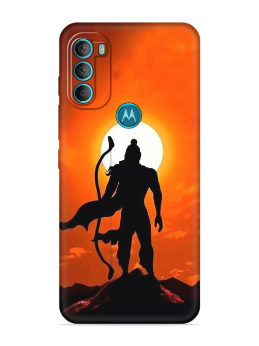 Shree Ram Embossed Soft Silicone Case for Motorola Moto G71 (5G)