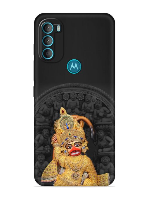 Indian Gold Hanuman Embossed Soft Silicone Case for Motorola Moto G71 (5G)