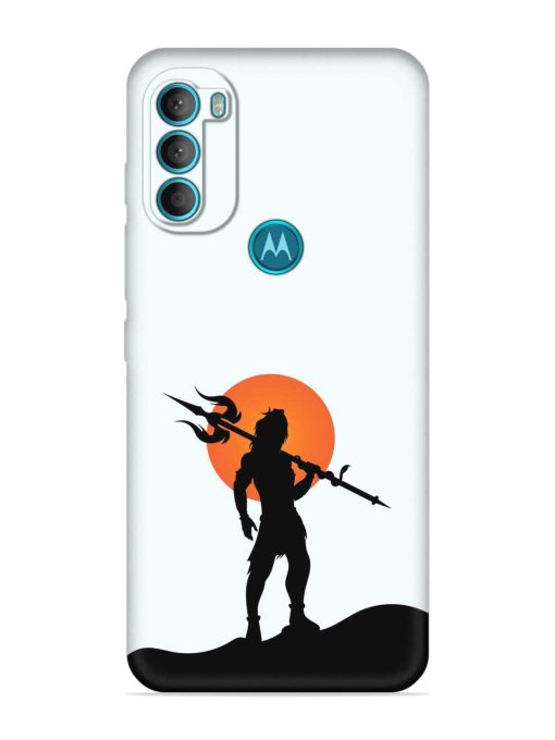 Lord Mahadev Trendy Embossed Soft Silicone Case for Motorola Moto G71 (5G)