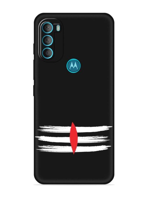 Mahadev Tilak Vector Embossed Soft Silicone Case for Motorola Moto G71 (5G)