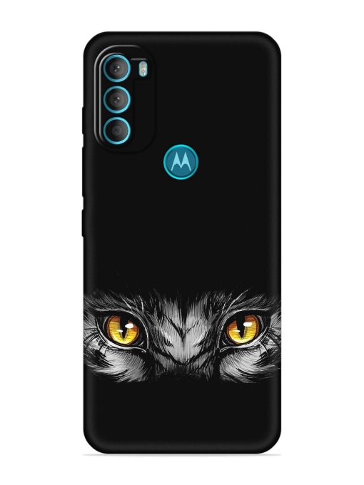 Scary Eye Embossed Soft Silicone Case for Motorola Moto G71 (5G) Zapvi