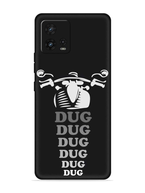 Dug Dug Dug Embossed Soft Silicone Case for Motorola Moto G72