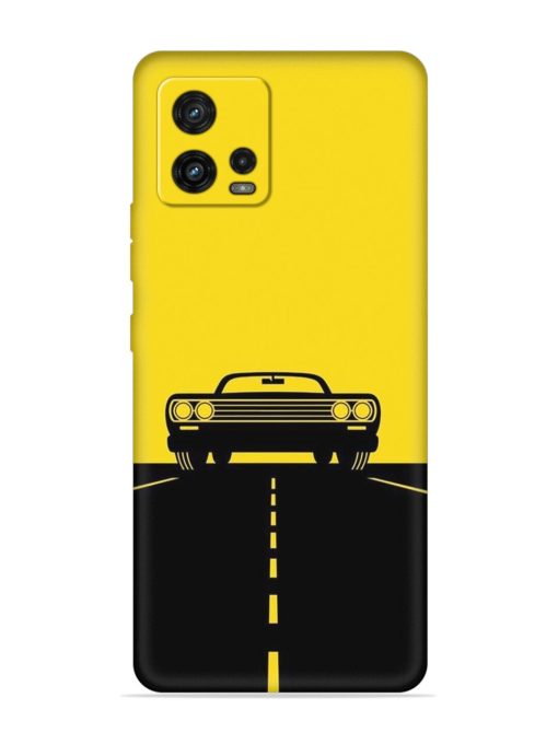 Classic Car Embossed Soft Silicone Case for Motorola Moto G72