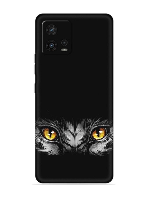 Scary Eye Embossed Soft Silicone Case for Motorola Moto G72 Zapvi