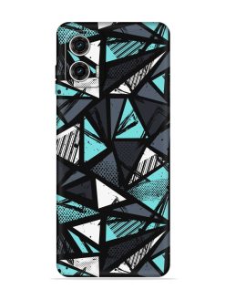 Abstract Seamless Embossed Soft Silicone Case for Motorola Moto G73 (5G)
