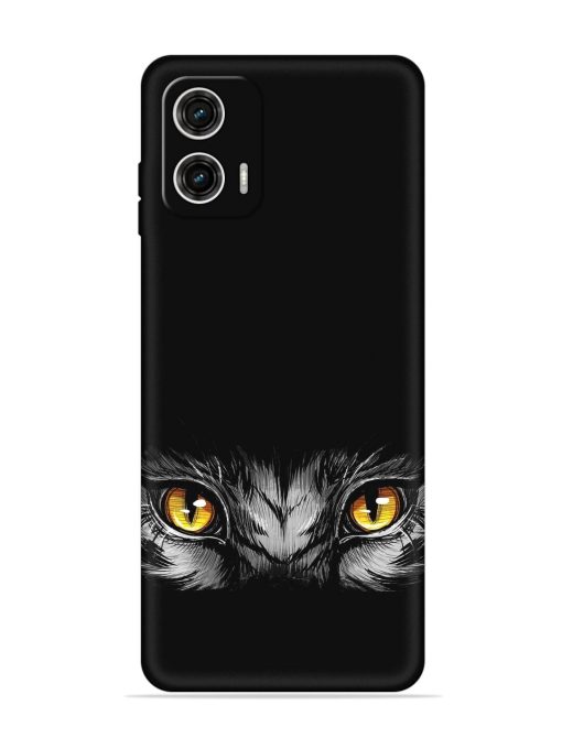 Scary Eye Embossed Soft Silicone Case for Motorola Moto G73 (5G) Zapvi