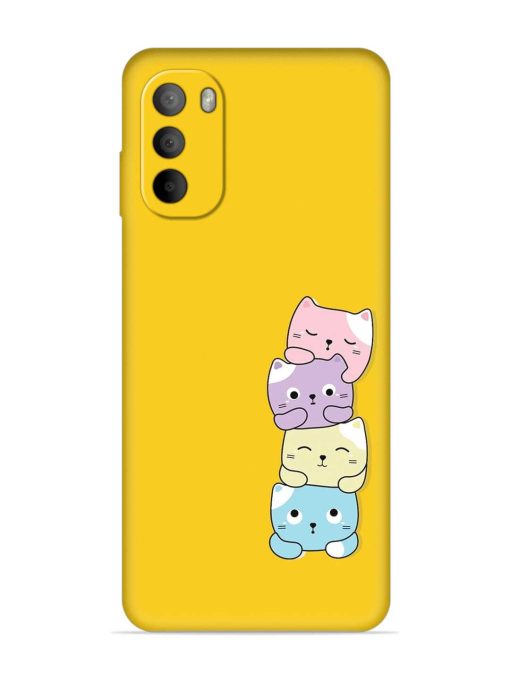 Cartoon Anime Embossed Soft Silicone Case for Motorola Moto G82 (5G) Zapvi