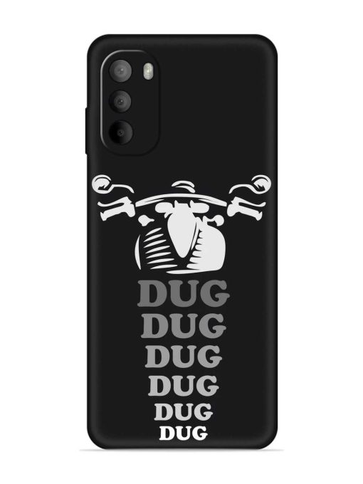 Dug Dug Dug Embossed Soft Silicone Case for Motorola Moto G82 (5G)