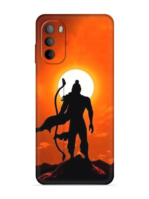 Shree Ram Embossed Soft Silicone Case for Motorola Moto G82 (5G)