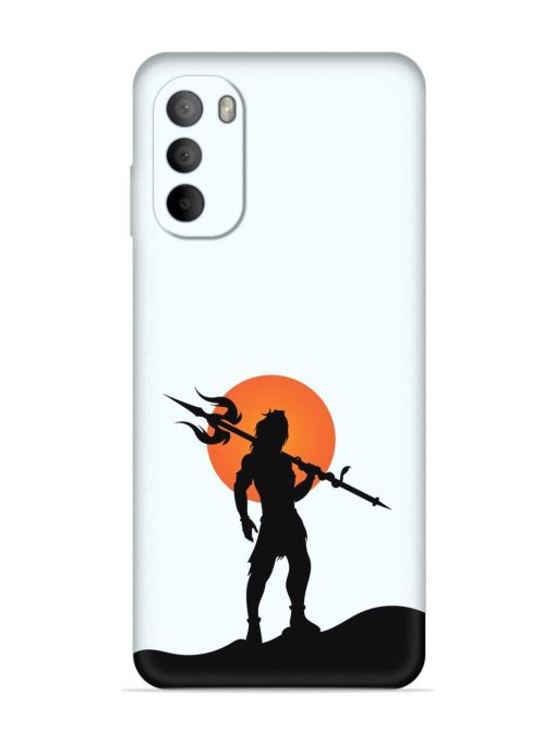 Lord Mahadev Trendy Embossed Soft Silicone Case for Motorola Moto G82 (5G)