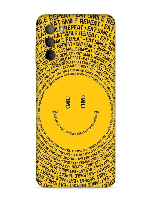 Smiley Embossed Soft Silicone Case for Motorola Moto G82 (5G)