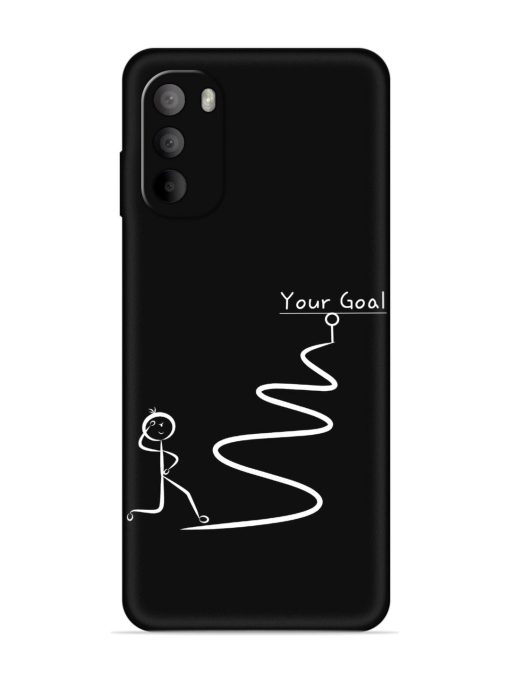 Your Goal Embossed Soft Silicone Case for Motorola Moto G82 (5G)