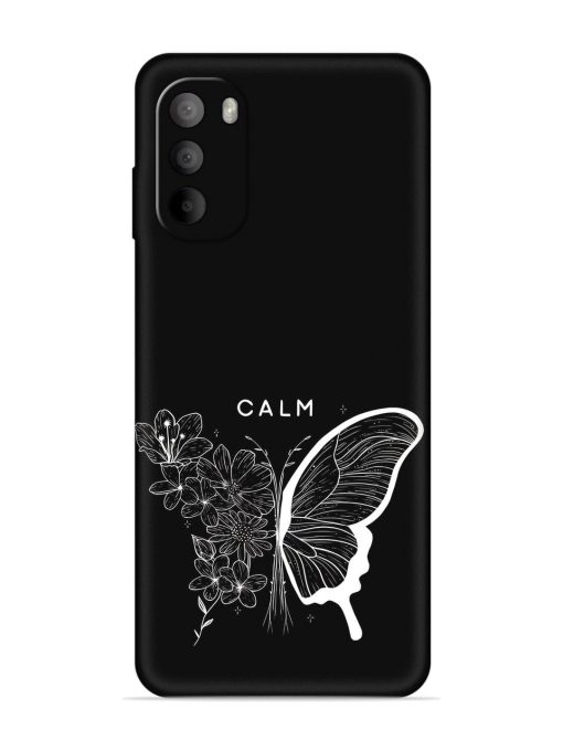 Calm Embossed Soft Silicone Case for Motorola Moto G82 (5G)