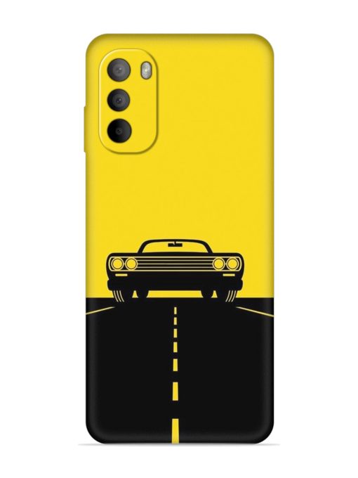 Classic Car Embossed Soft Silicone Case for Motorola Moto G82 (5G)