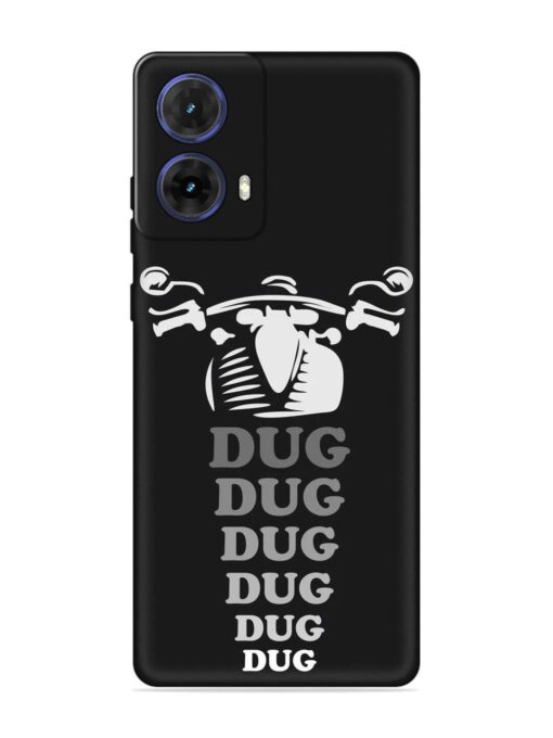 Dug Dug Dug Embossed Soft Silicone Case for Motorola Moto G85 (5G) Zapvi