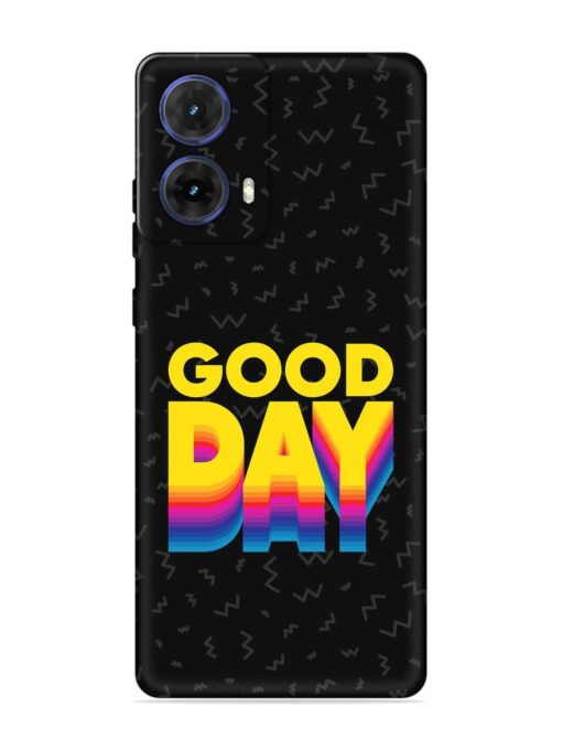 Good Day Embossed Soft Silicone Case for Motorola Moto G85 (5G) Zapvi