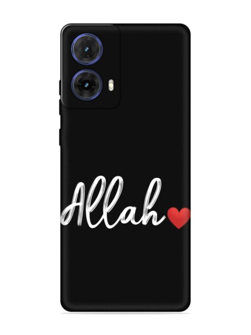 Allah Embossed Soft Silicone Case for Motorola Moto G85 (5G) Zapvi