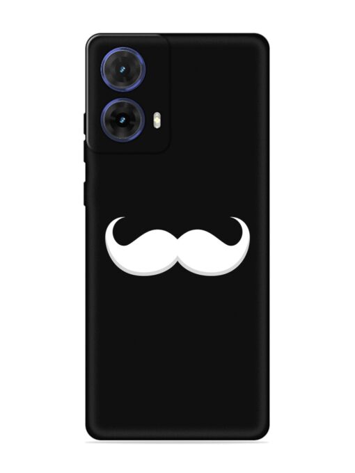 Mustache Vector Embossed Soft Silicone Case for Motorola Moto G85 (5G) Zapvi