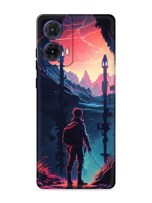 Cgs Artwork Embossed Soft Silicone Case for Motorola Moto G85 (5G) Zapvi