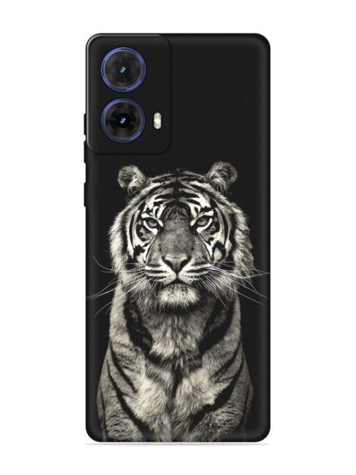 Tiger Art Embossed Soft Silicone Case for Motorola Moto G85 (5G) Zapvi