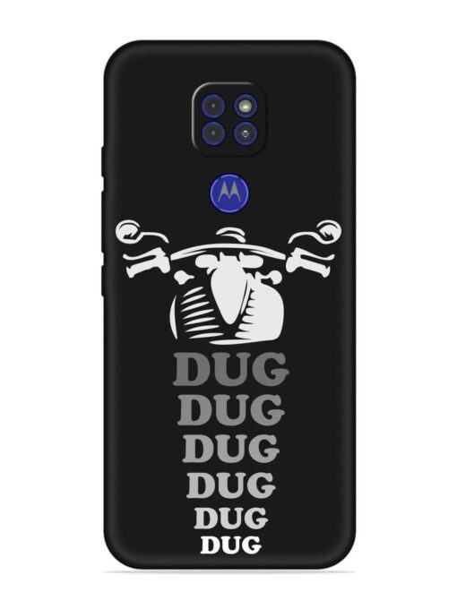 Dug Dug Dug Embossed Soft Silicone Case for Motorola Moto G9 Zapvi