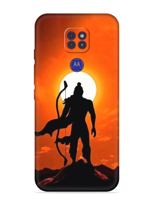 Shree Ram Embossed Soft Silicone Case for Motorola Moto G9 Zapvi