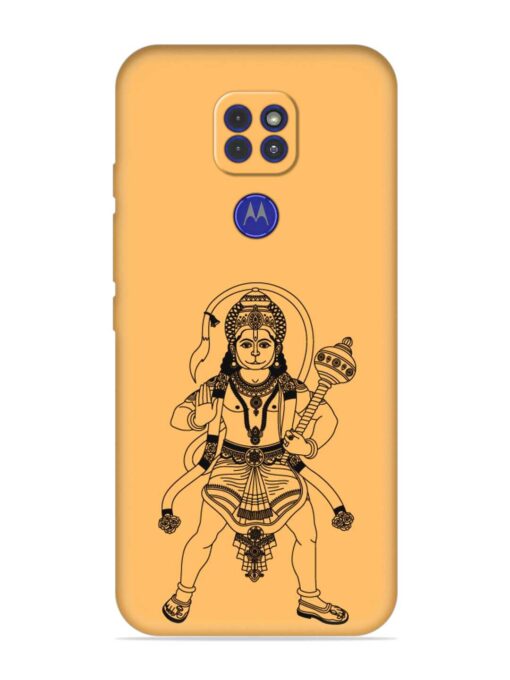 Indian God Hanuman Embossed Soft Silicone Case for Motorola Moto G9 Zapvi