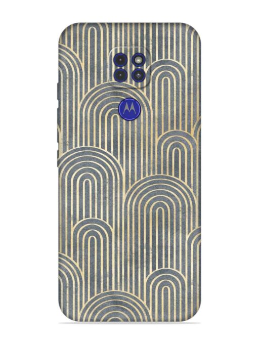 Art Deco Style Embossed Soft Silicone Case for Motorola Moto G9 Zapvi