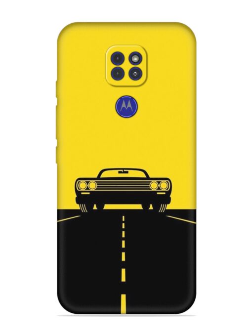 Classic Car Embossed Soft Silicone Case for Motorola Moto G9 Zapvi