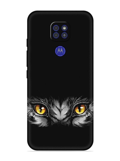 Scary Eye Embossed Soft Silicone Case for Motorola Moto G9 Zapvi