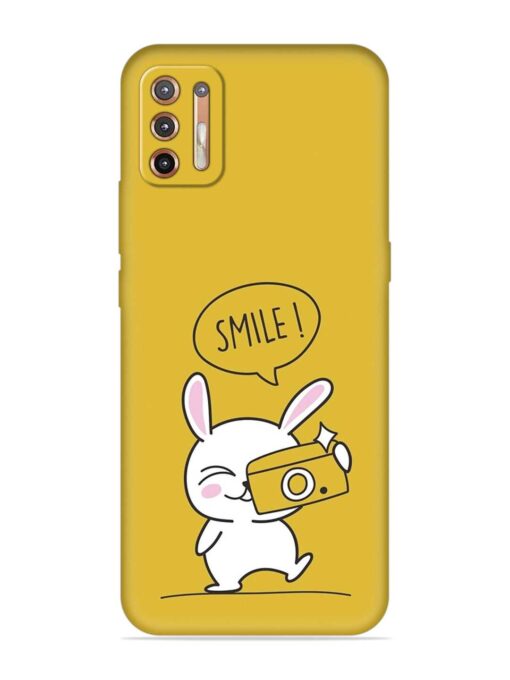 Hey Smile Please Embossed Soft Silicone Case for Motorola Moto G9 Plus Zapvi