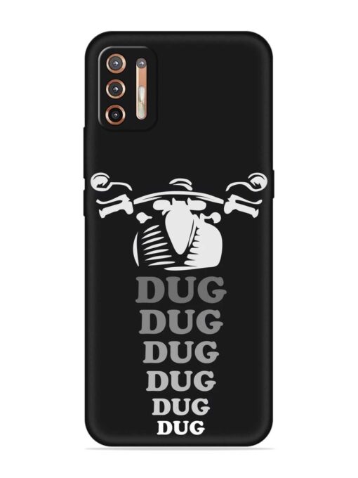 Dug Dug Dug Embossed Soft Silicone Case for Motorola Moto G9 Plus Zapvi