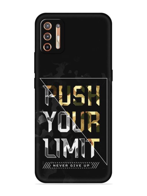 Push Your Limits Embossed Soft Silicone Case for Motorola Moto G9 Plus Zapvi