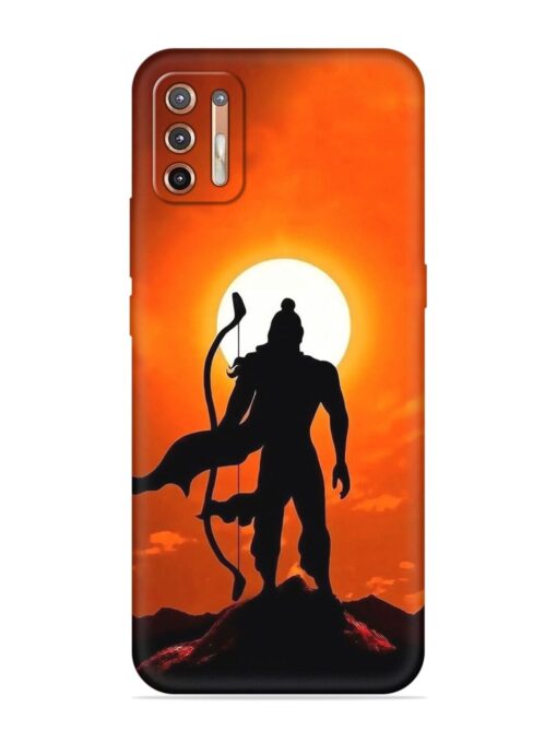 Shree Ram Embossed Soft Silicone Case for Motorola Moto G9 Plus