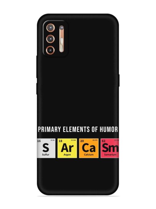 Primary Elements Humor Embossed Soft Silicone Case for Motorola Moto G9 Plus Zapvi