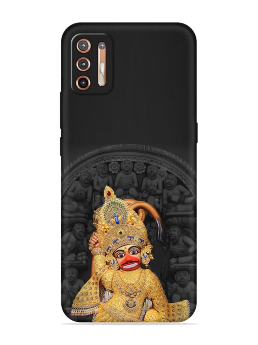 Indian Gold Hanuman Embossed Soft Silicone Case for Motorola Moto G9 Plus Zapvi