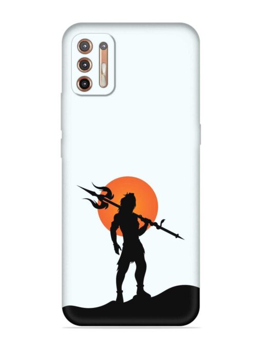 Lord Mahadev Trendy Embossed Soft Silicone Case for Motorola Moto G9 Plus Zapvi