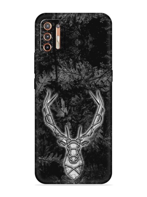 Ancient Deer Embossed Soft Silicone Case for Motorola Moto G9 Plus Zapvi