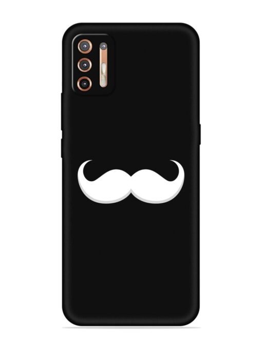 Mustache Vector Embossed Soft Silicone Case for Motorola Moto G9 Plus Zapvi