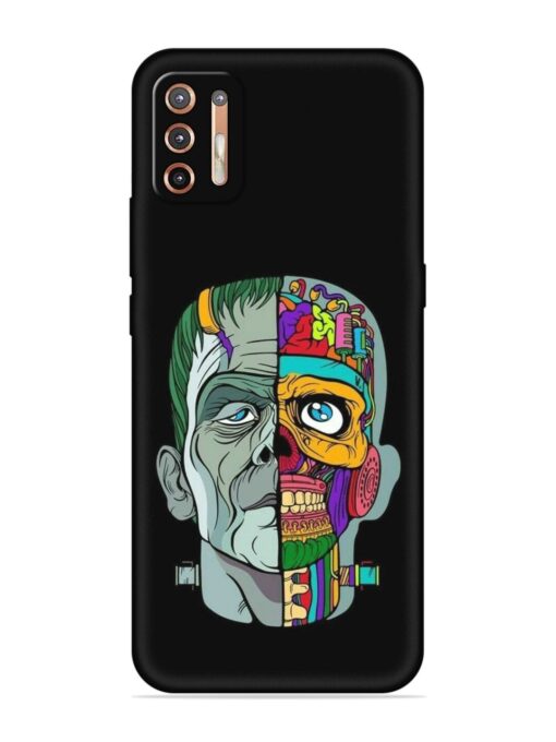 Men Vs Skull Embossed Soft Silicone Case for Motorola Moto G9 Plus Zapvi