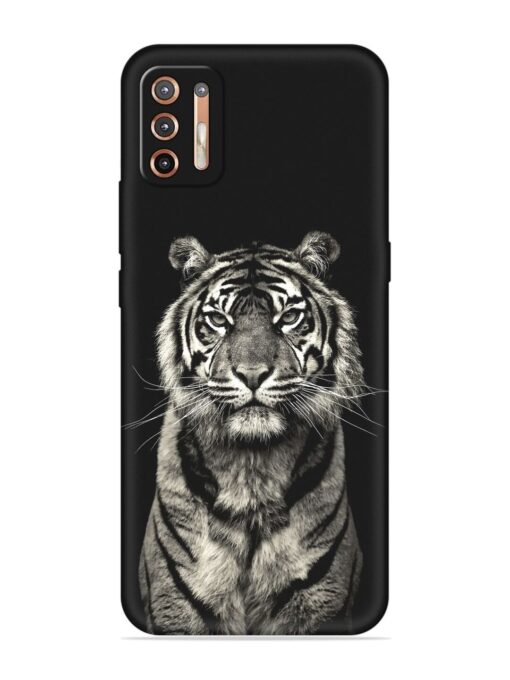 Tiger Art Embossed Soft Silicone Case for Motorola Moto G9 Plus Zapvi