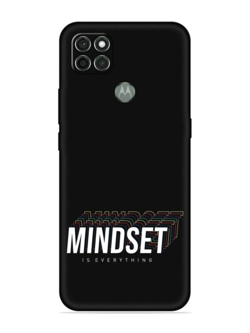 Mindset Everything Slogan Embossed Soft Silicone Case for Motorola Moto G9 Power Zapvi