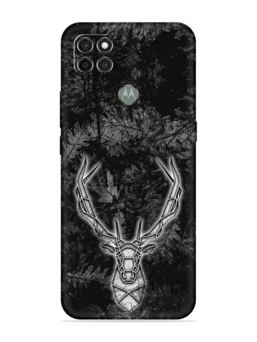 Ancient Deer Embossed Soft Silicone Case for Motorola Moto G9 Power