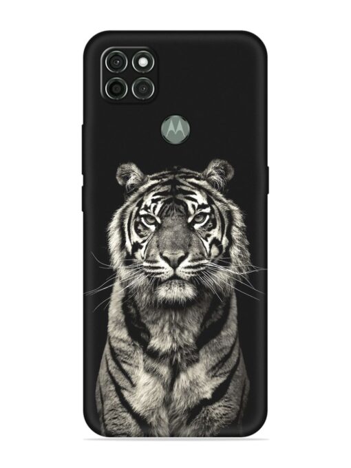 Tiger Art Embossed Soft Silicone Case for Motorola Moto G9 Power Zapvi