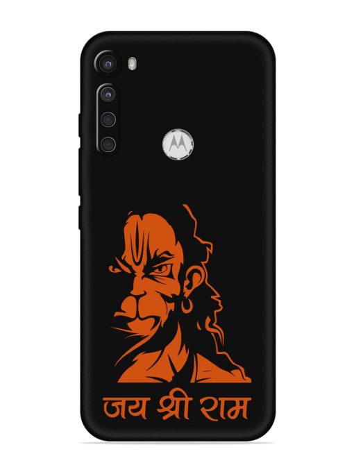 Angry Hanuman Embossed Soft Silicone Case for Motorola One Fusion Plus Zapvi