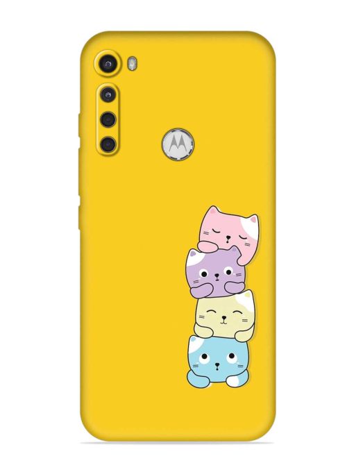 Cartoon Anime Embossed Soft Silicone Case for Motorola One Fusion Plus Zapvi