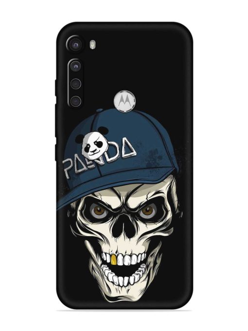 Panda Skull Embossed Soft Silicone Case for Motorola One Fusion Plus Zapvi