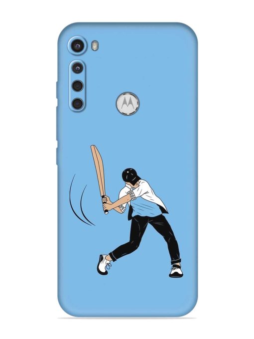 Cricket Gully Boy Embossed Soft Silicone Case for Motorola One Fusion Plus Zapvi